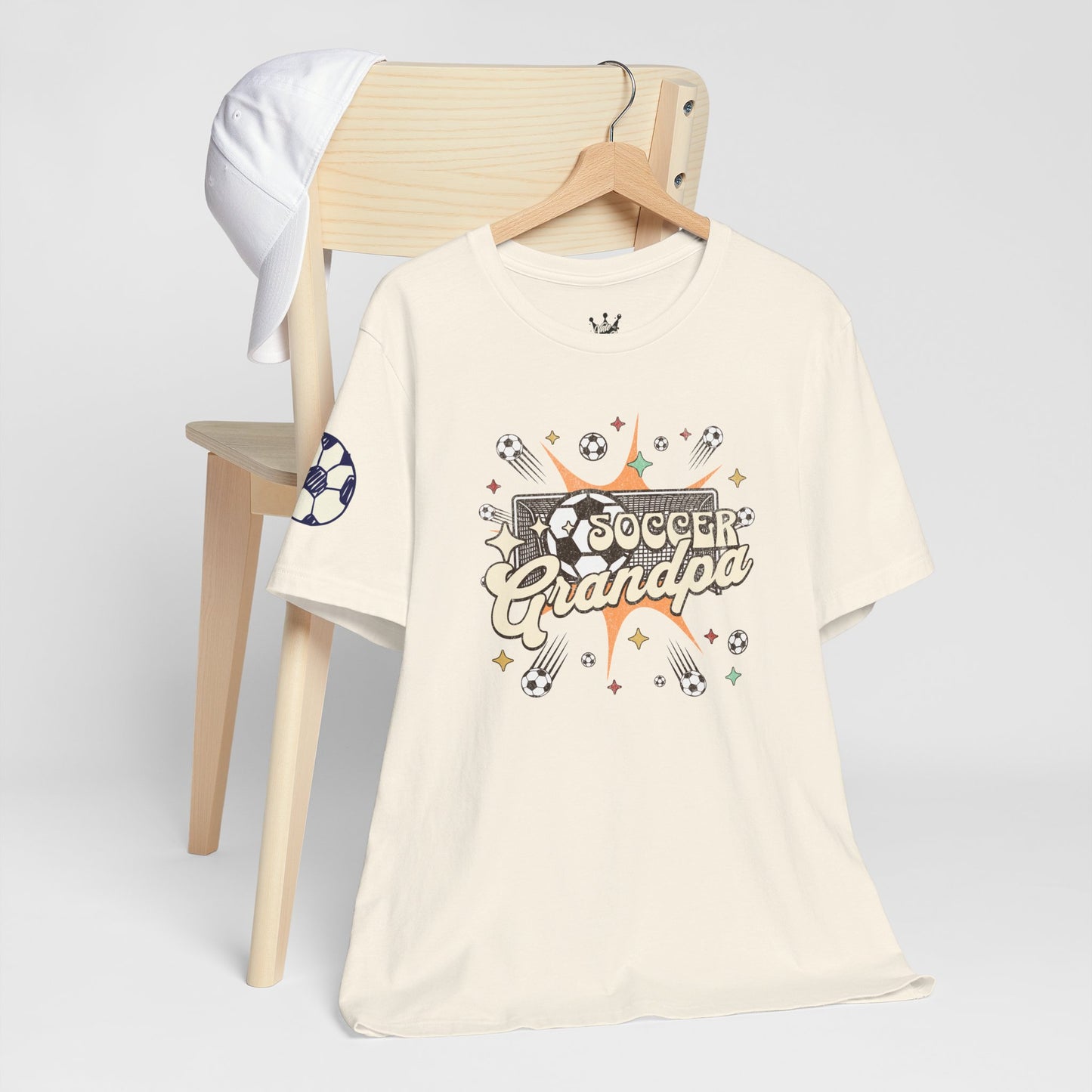 Soccer Grandpa T-Shirt Show Your Grandpas Love for the Game
