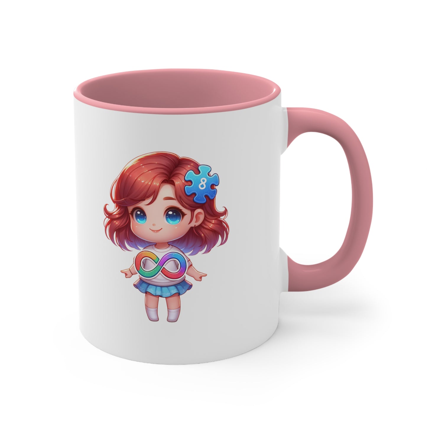 ๐ Embrace Infinite Possibilities: Empower Autism Awareness with Every Sip! ๐งฉ๐ - Coffee Mug, 11oz