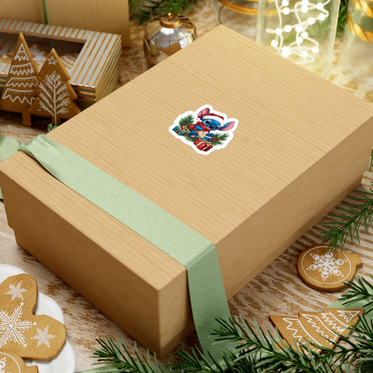 Stitch Christmas sticker