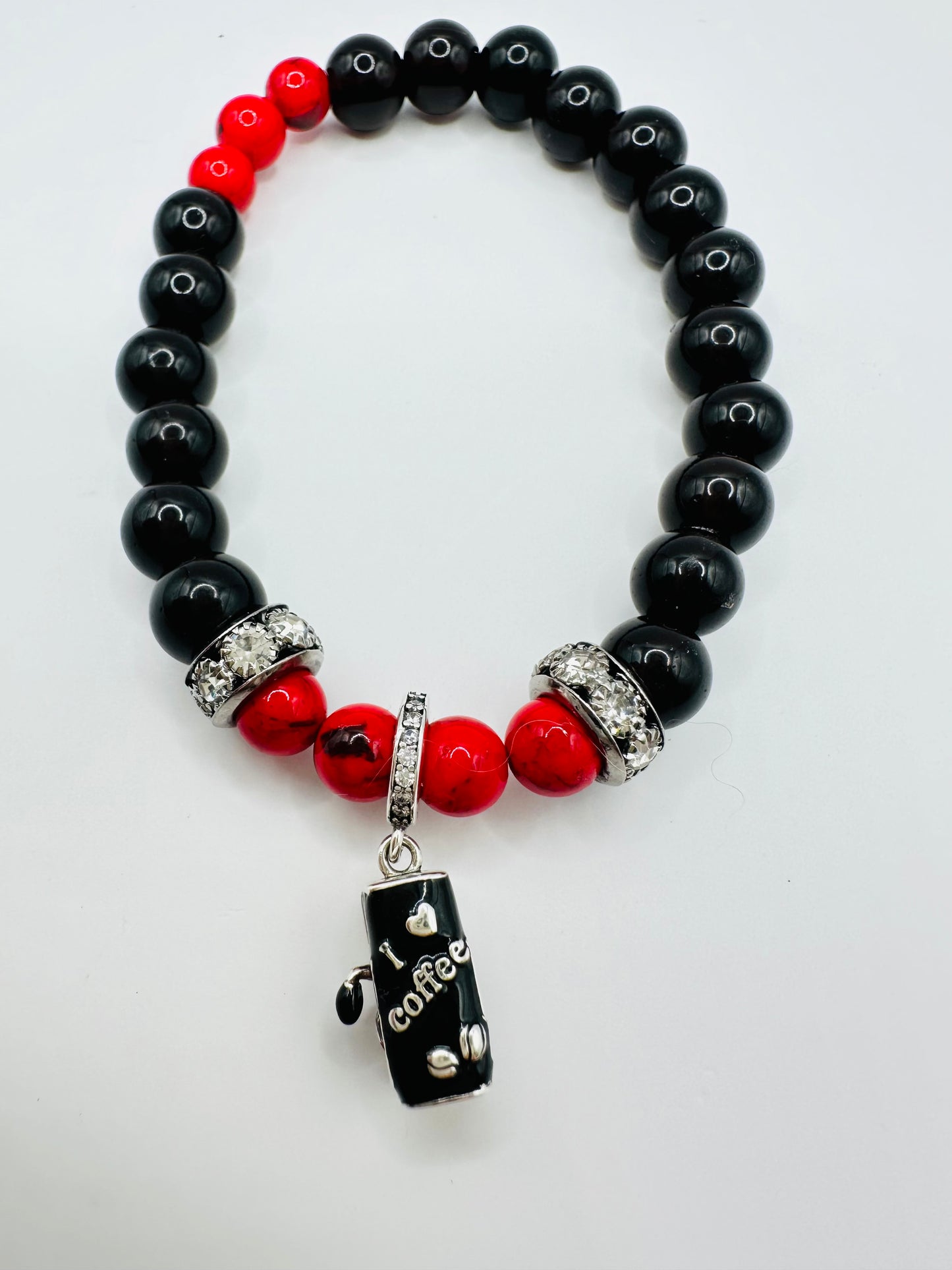 Cafecito con Love Handmade Bracelet for Valentines