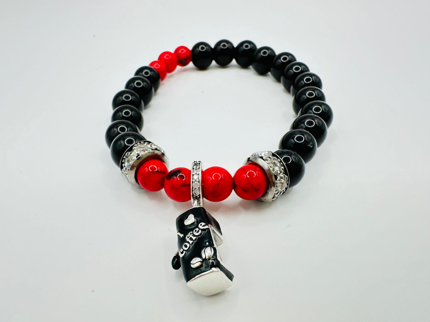 Cafecito con Love Handmade Bracelet for Valentines