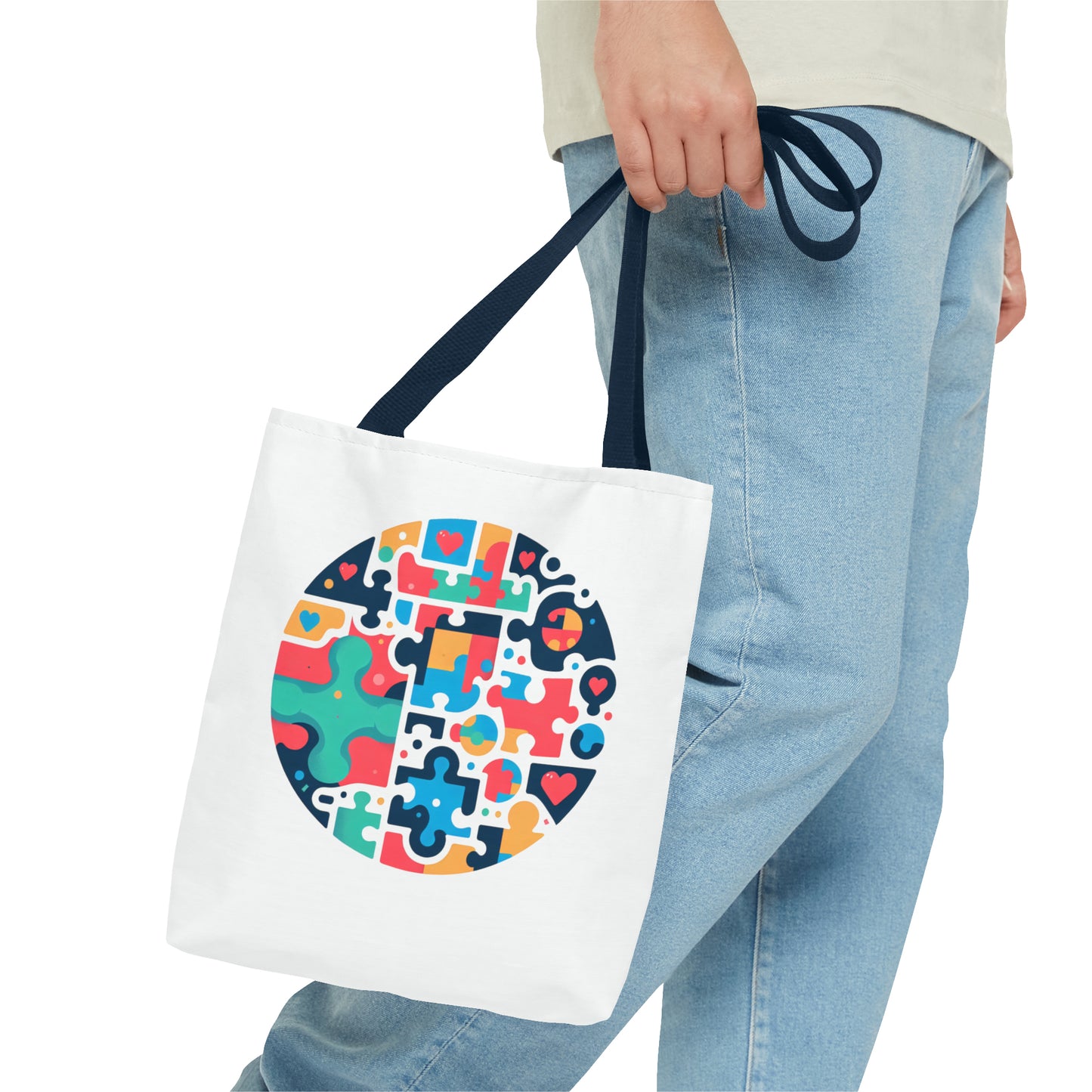 🌟 Spread Awareness with Our Autism Awareness Tote Bag 🧩💙