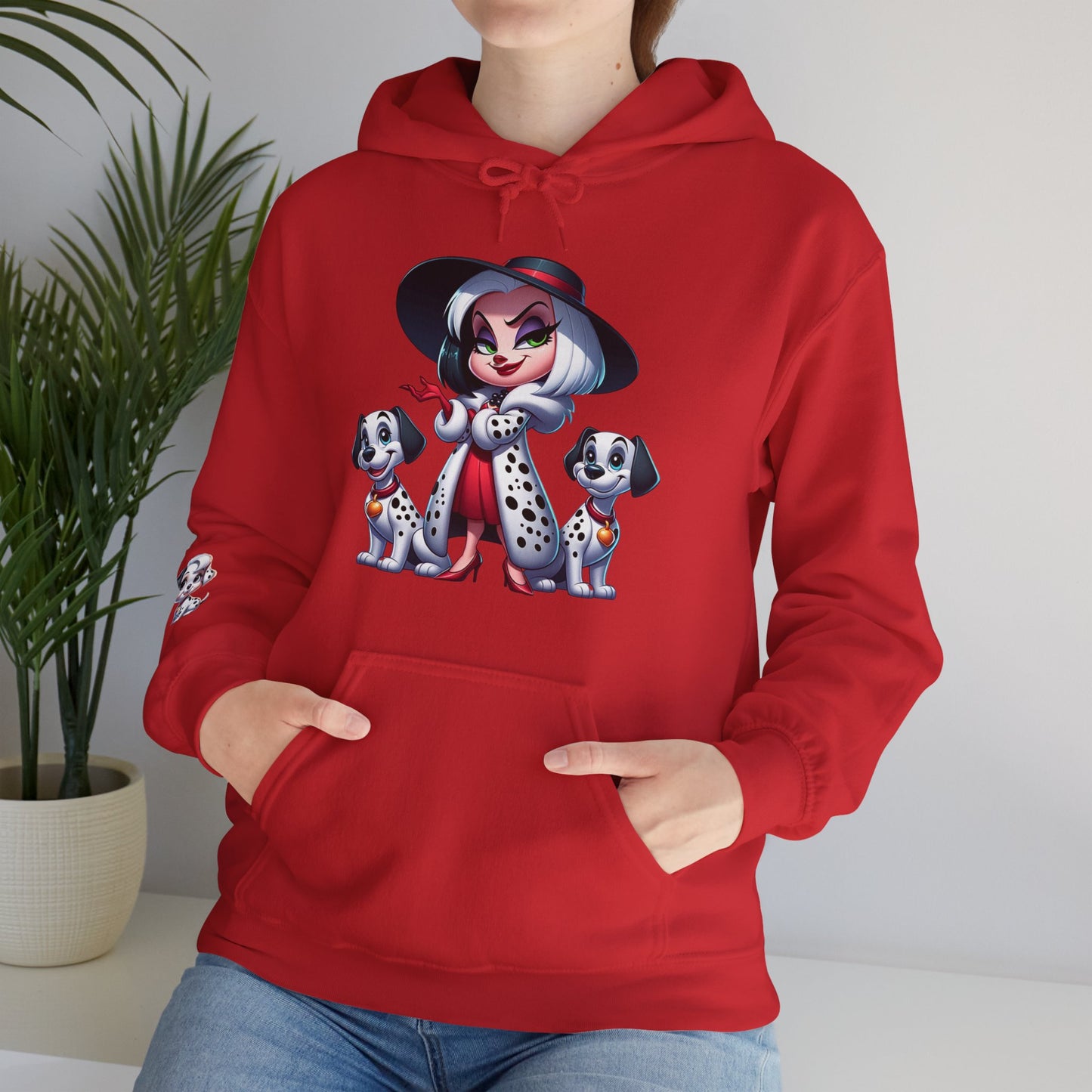 Dalmatians Unisex Hooded Sweatshirt