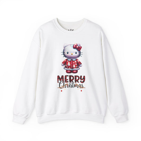 🎄 Hello Kitty Christmas Sweatshirt – Merry Christmas Magic! 🎄