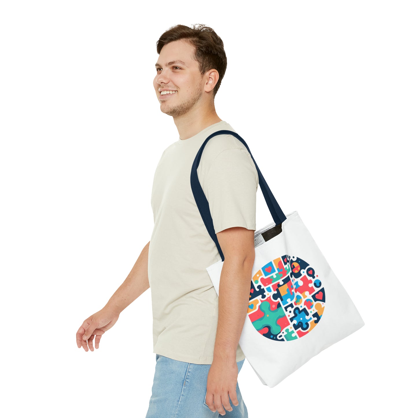 🌟 Spread Awareness with Our Autism Awareness Tote Bag 🧩💙