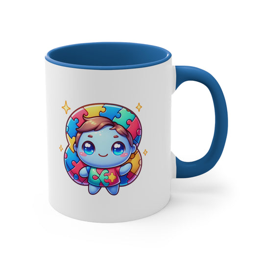 🌟 Embrace Infinite Love: Sip in Solidarity with Autism Awareness! 🧩💙