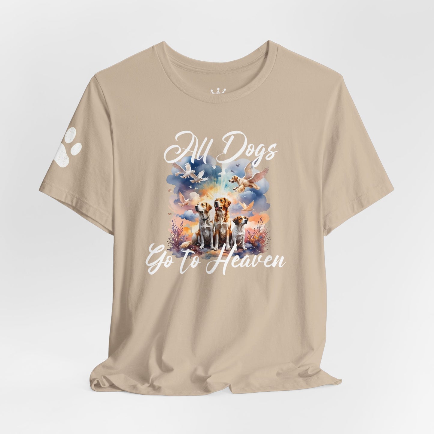 Celebrate Your Furry Friends with Our "Dogs Go to Heaven" Shirt