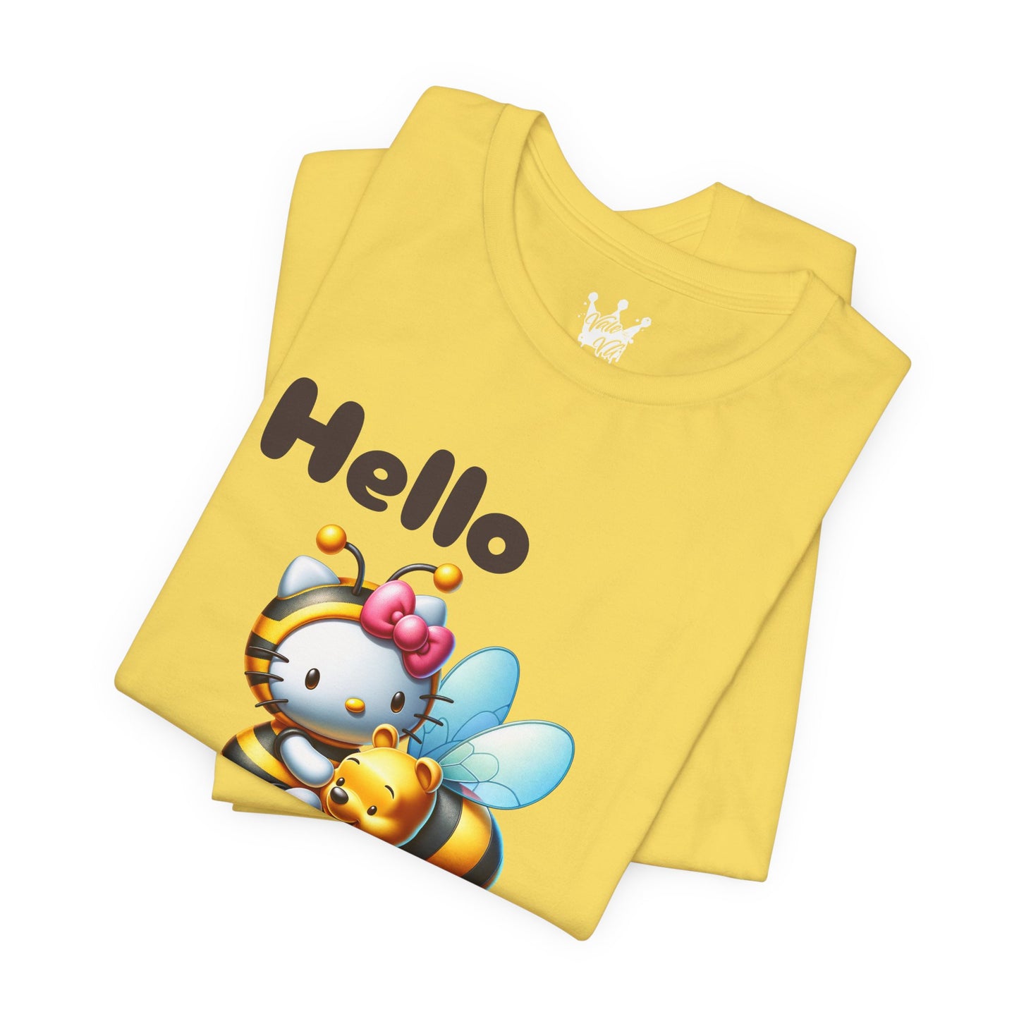 Hello Pooh Yellow T-Shirt – Featuring Hello  & Winnie