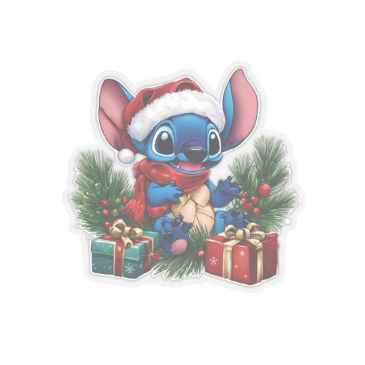 Stitch Christmas sticker