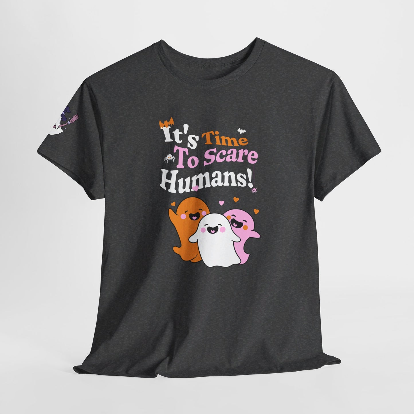 Cute Halloween Shirt - "It's Time to Scare Humans"