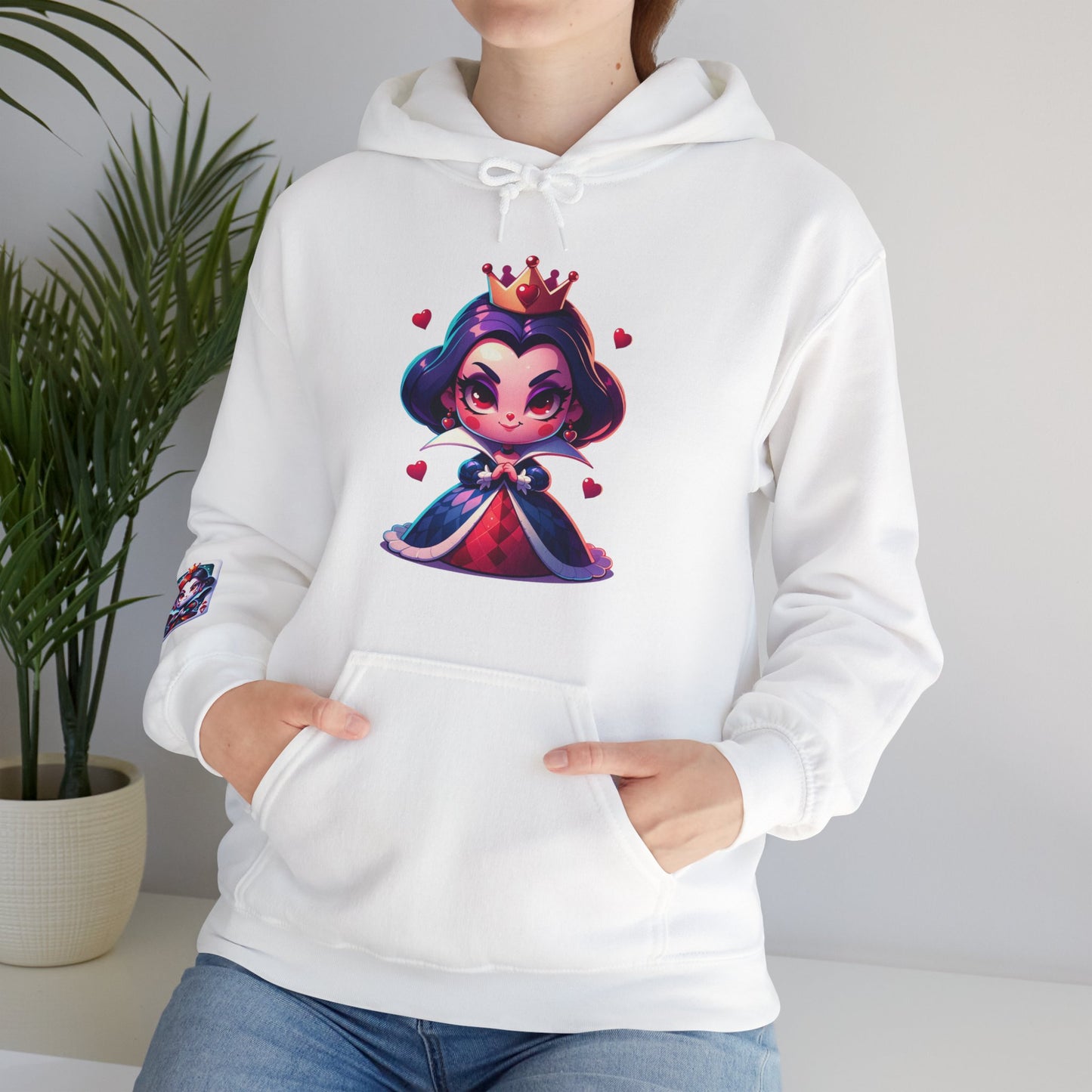 Hearts Villain Hooded Sweatshirt