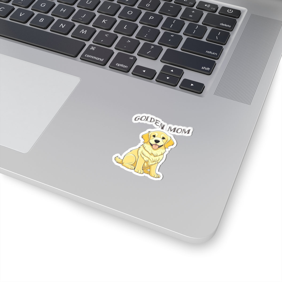 Adorable Golden Retriever Sticker Golden Mom