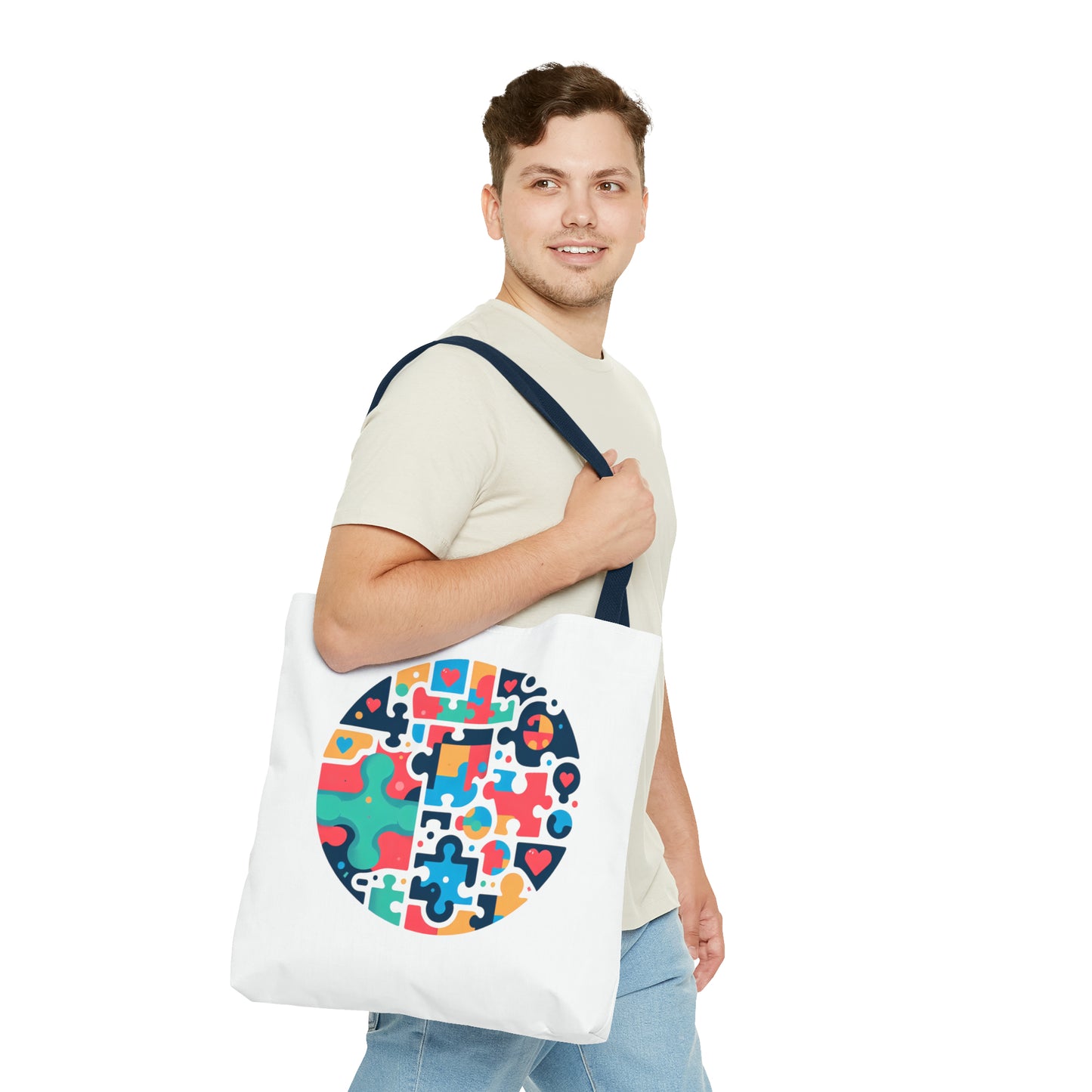 🌟 Spread Awareness with Our Autism Awareness Tote Bag 🧩💙