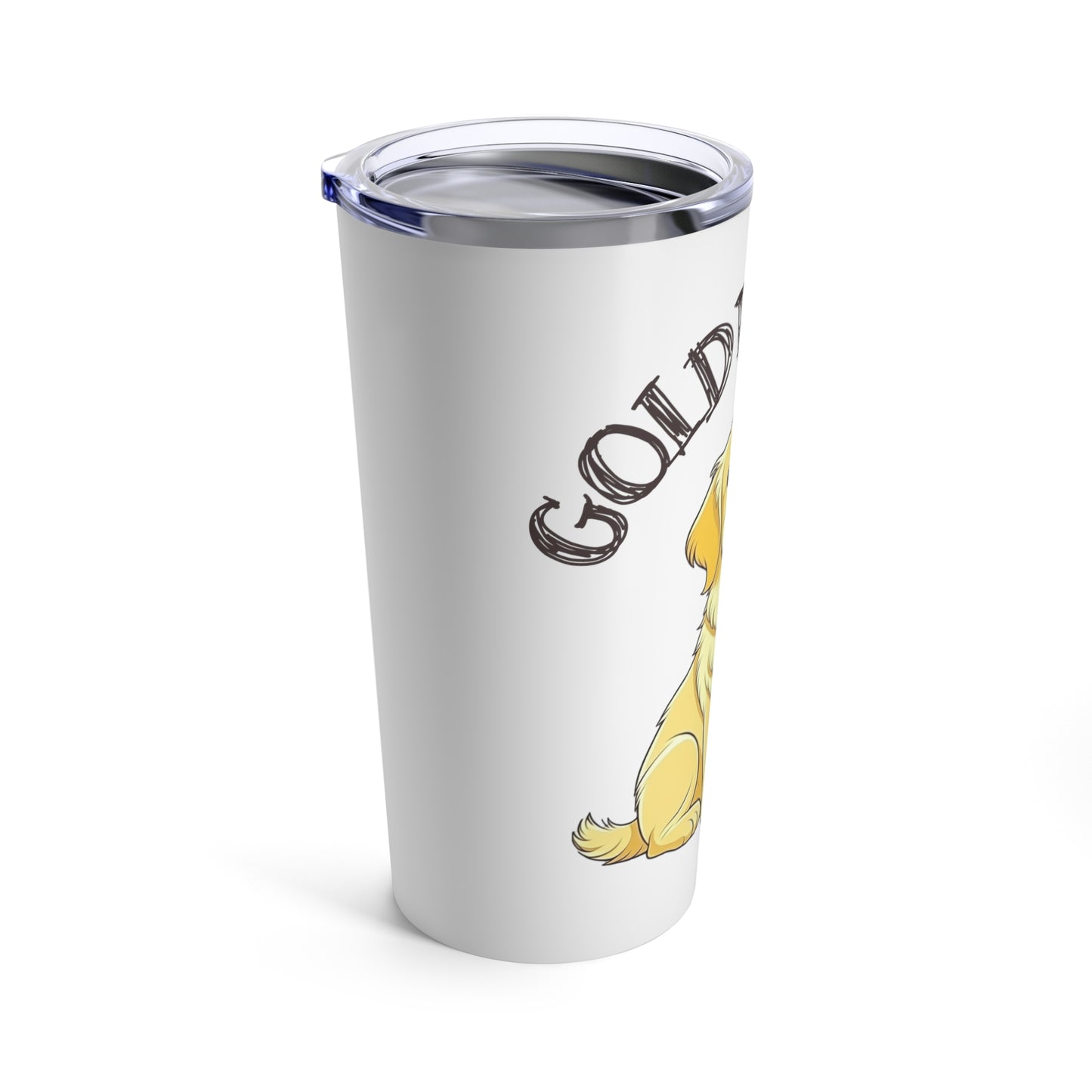 20oz Golden Retriever Tumbler - Cheers to Being a Golden Dad!