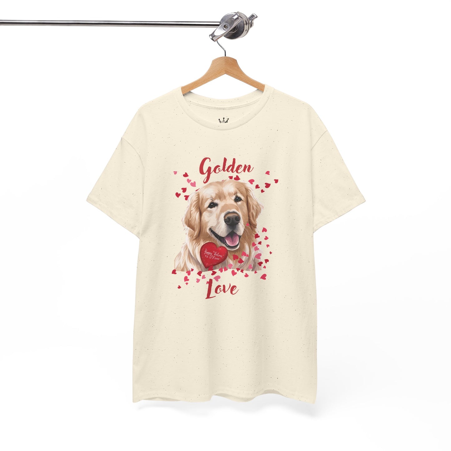 Golden Love   - Valentines Golden Retriever shirt