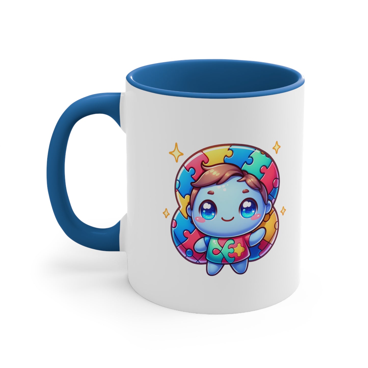 🌟 Embrace Infinite Love: Sip in Solidarity with Autism Awareness! 🧩💙