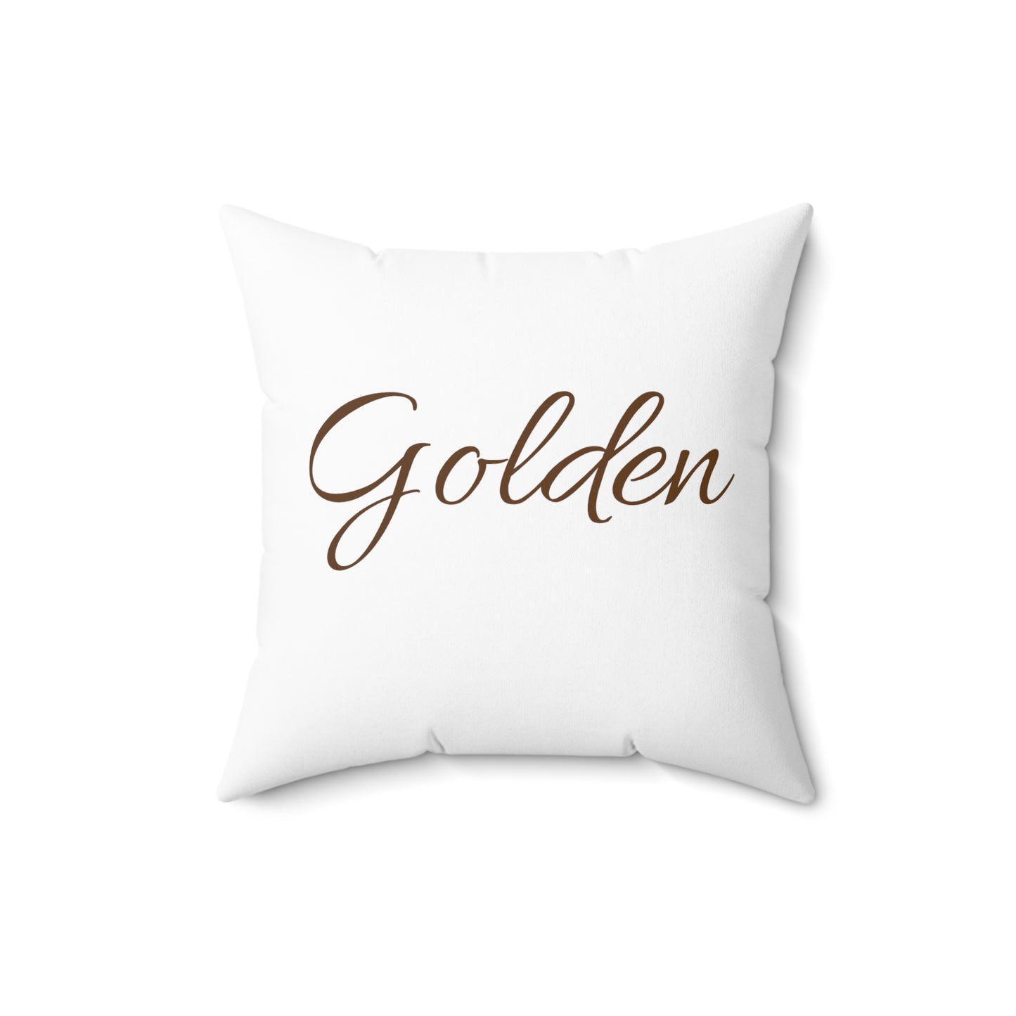 Golden Retriever "Golden Mom" Square Pillow - Cozy Comfort with Canine Charm!