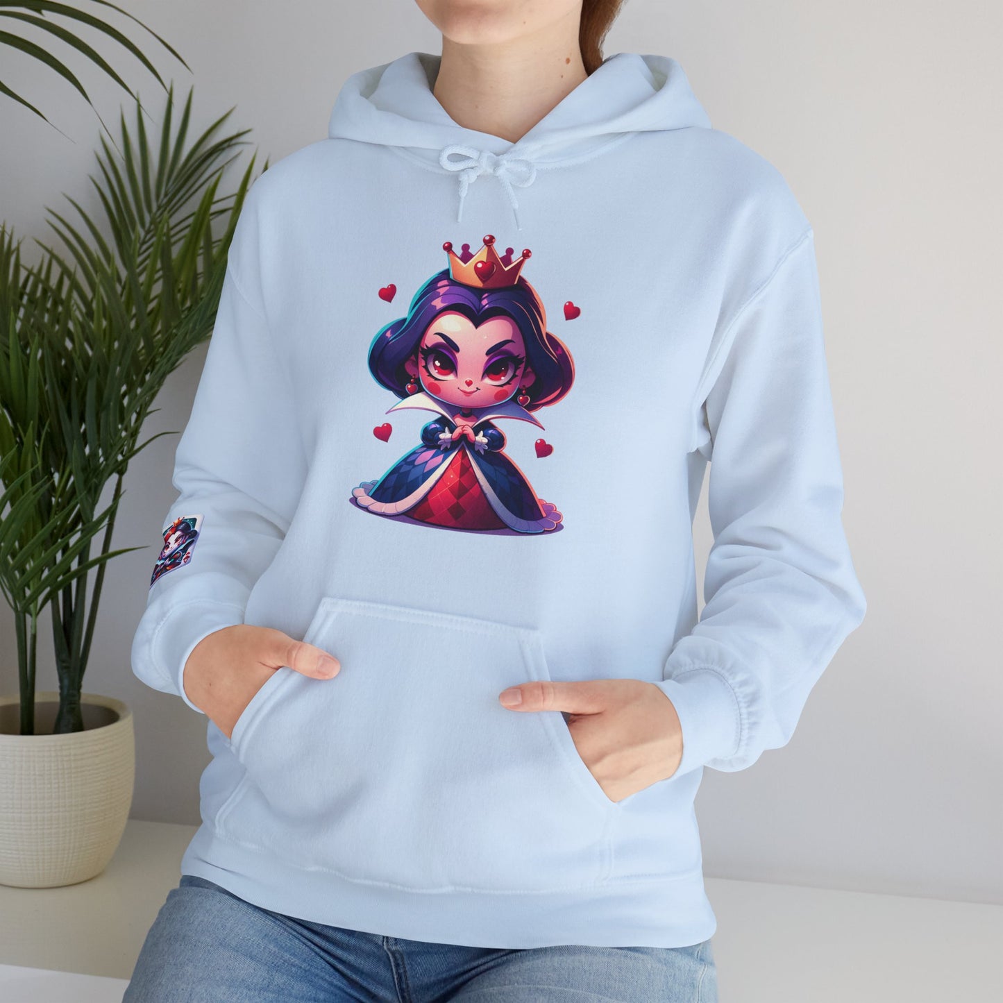 Hearts Villain Hooded Sweatshirt