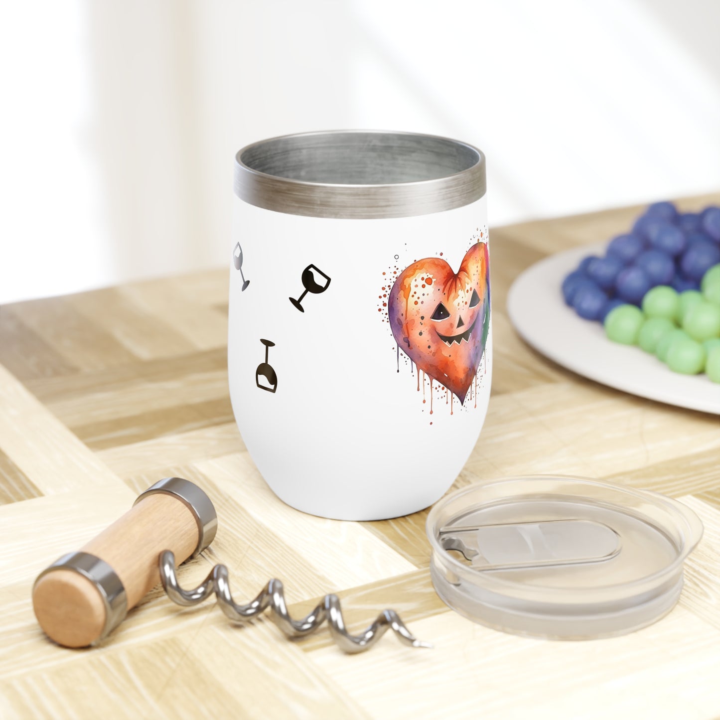 Get Spooky with Our Halloween Chill Wine Tumbler!