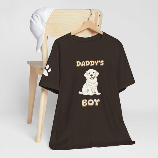 Daddy's Boy Golden Retriever T-Shirt