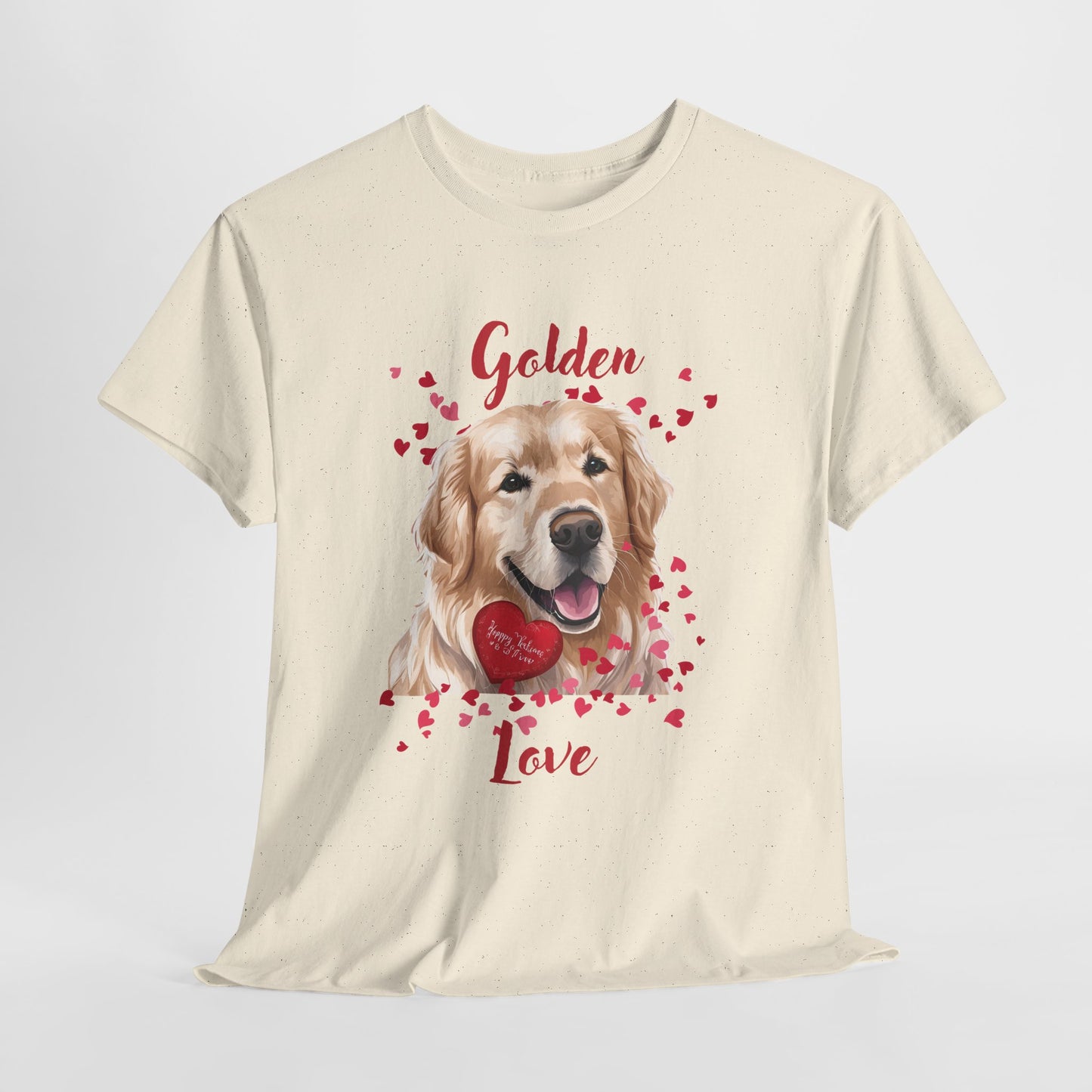 Golden Love   - Valentines Golden Retriever shirt