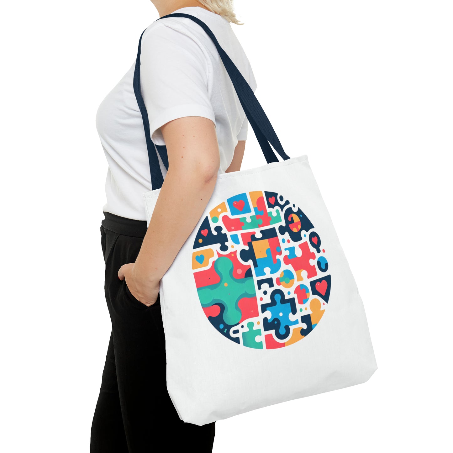 🌟 Spread Awareness with Our Autism Awareness Tote Bag 🧩💙