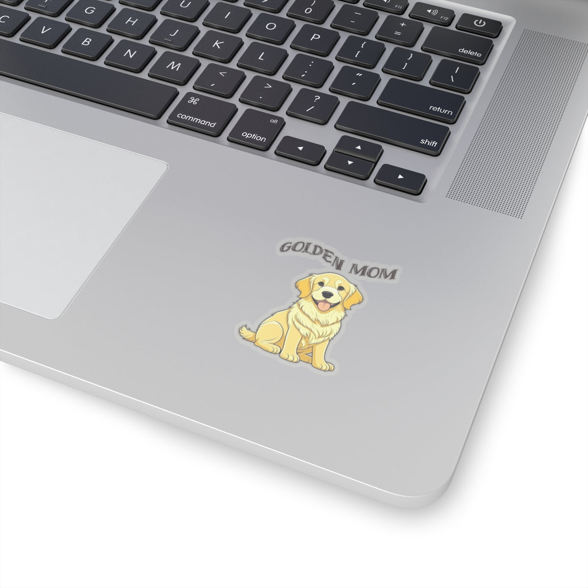 Adorable Golden Retriever Sticker Golden Mom