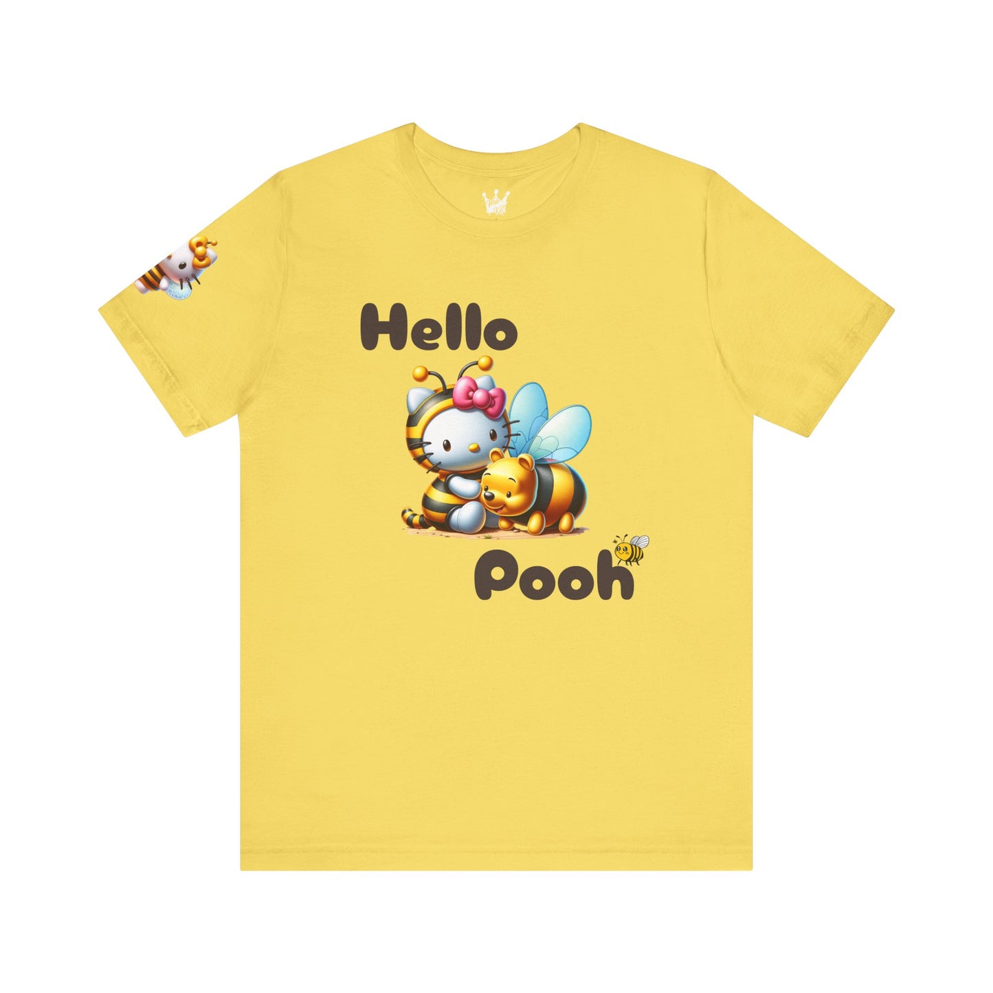 Hello Pooh Yellow T-Shirt – Featuring Hello  & Winnie