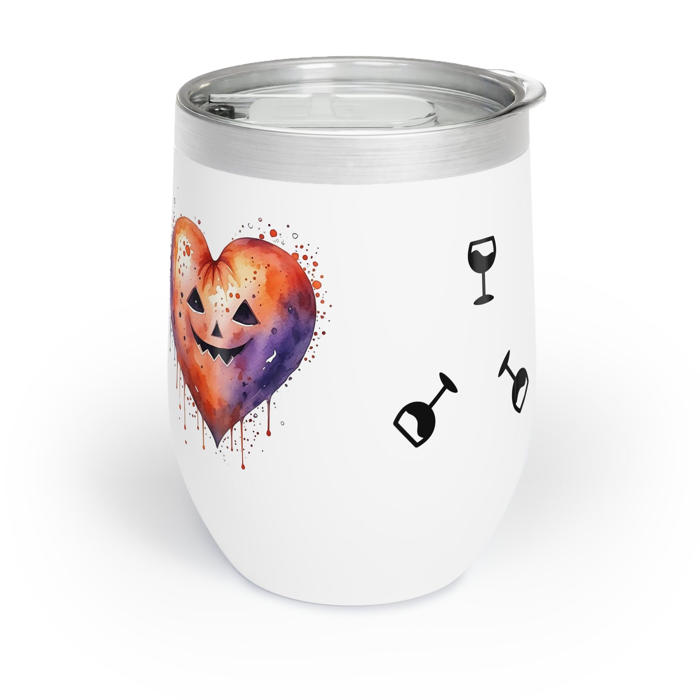 Get Spooky with Our Halloween Chill Wine Tumbler!