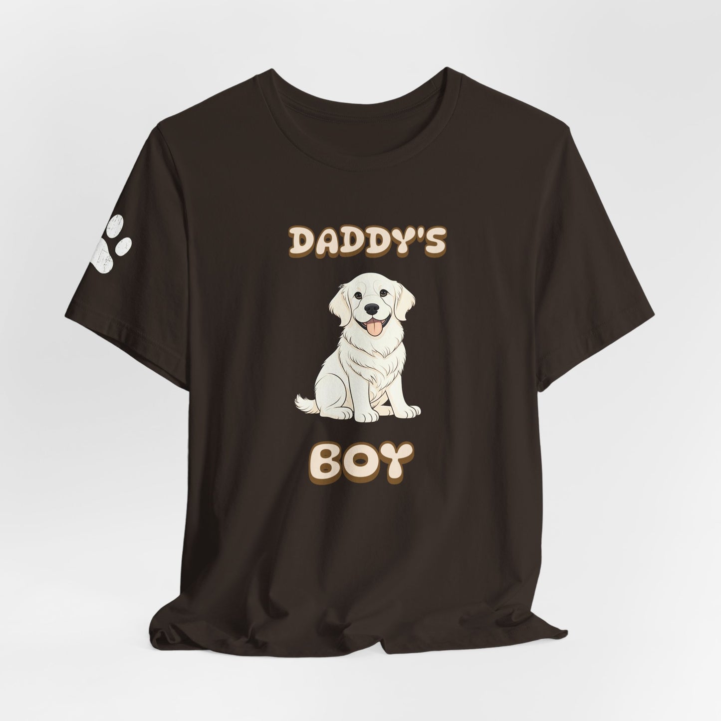 Daddy's Boy Golden Retriever T-Shirt