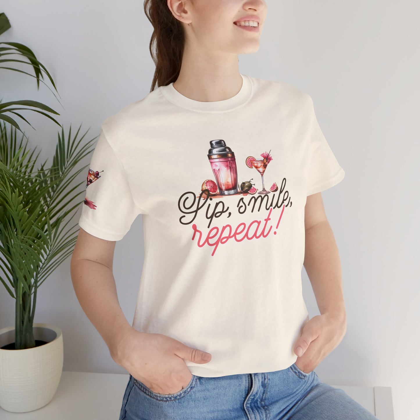 Sip, Smile, Repeat T-Shirt