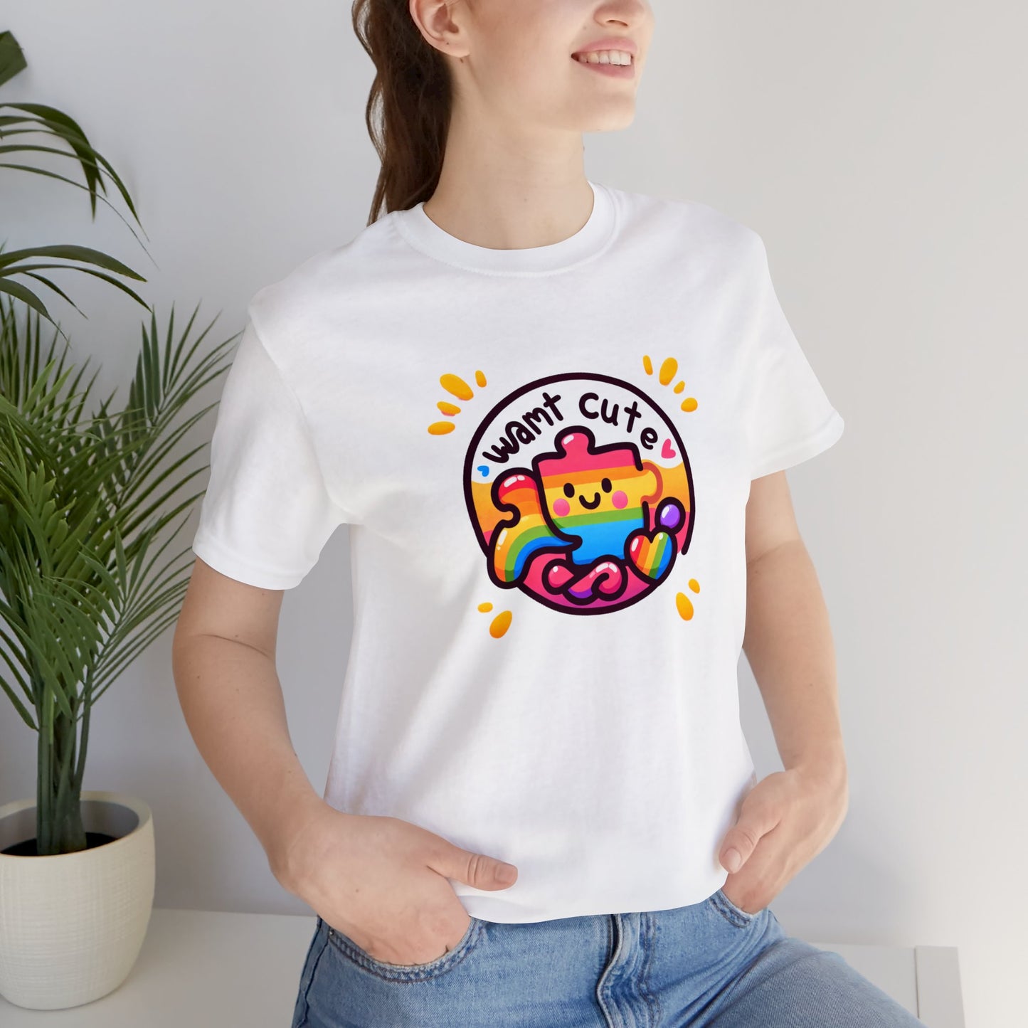 🧩💖 Spread Love and Joy with Our Super Cute Autism Shirt! 💛💙 - Unisex