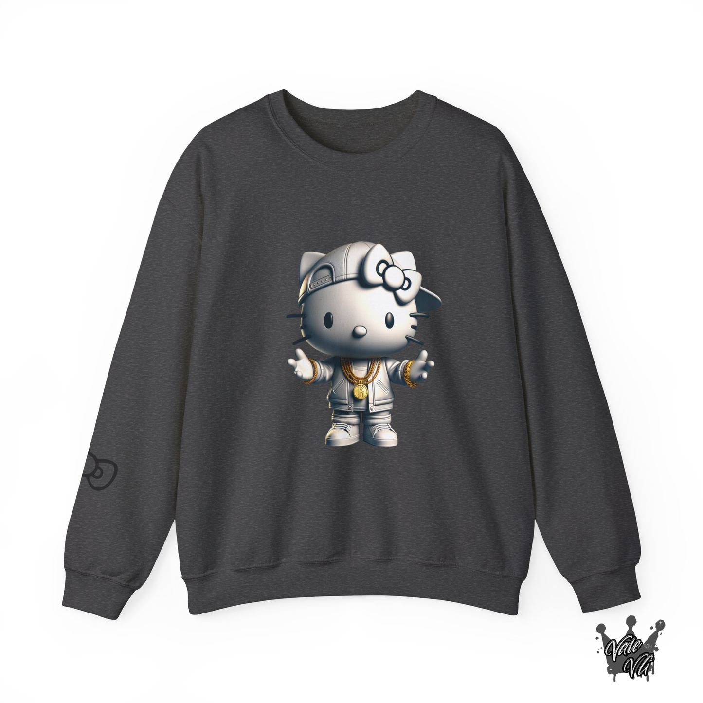 White Hello Kitty Rapper Sweatshirt