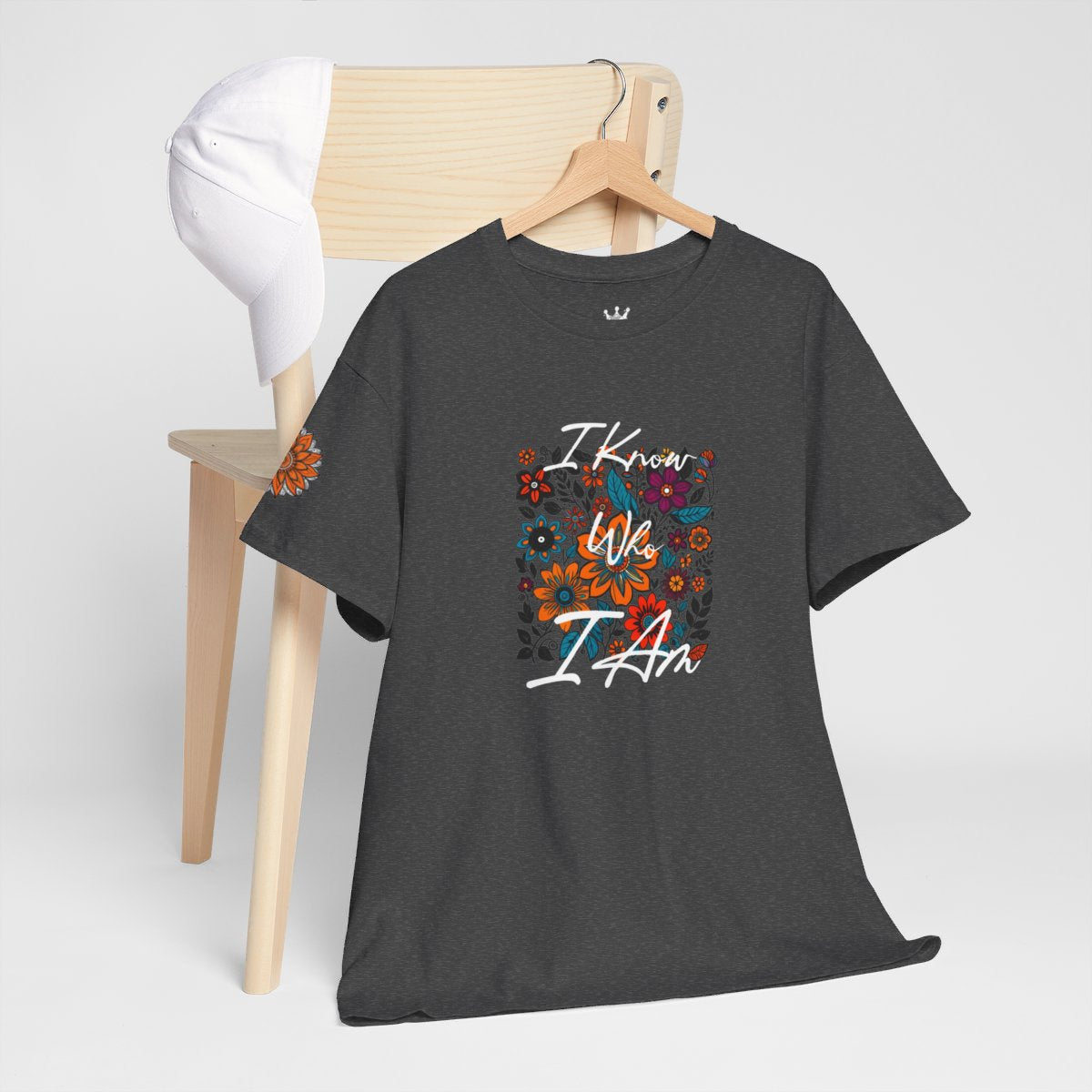 Bohemian Flowers "I Know Who I Am" T-Shirt